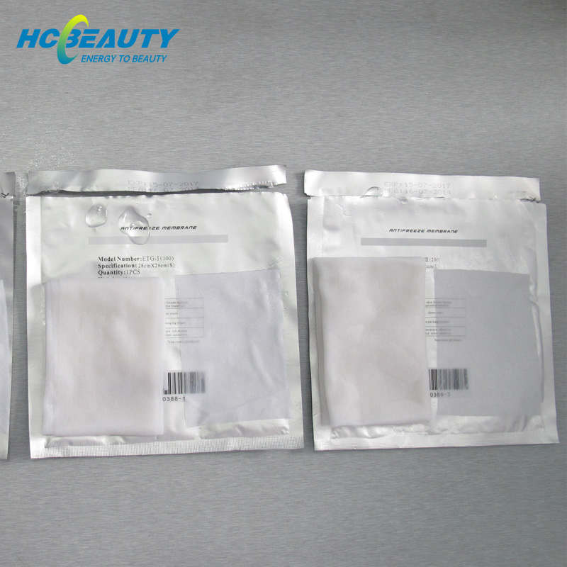 Cooling Pad Anti Freeze Membrane for Use in Cryolipolysis ETGI