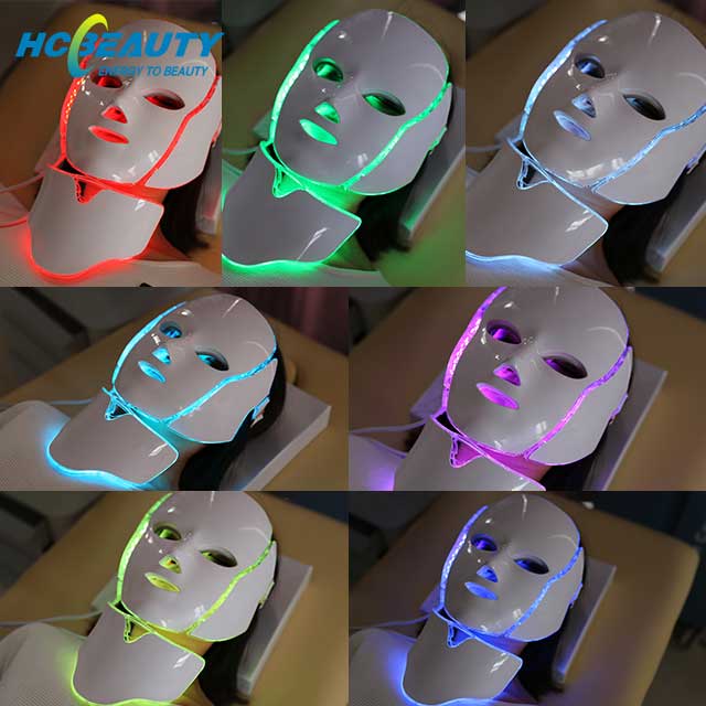 7 Color Led Light Skin Rejuvenation Photon Mask