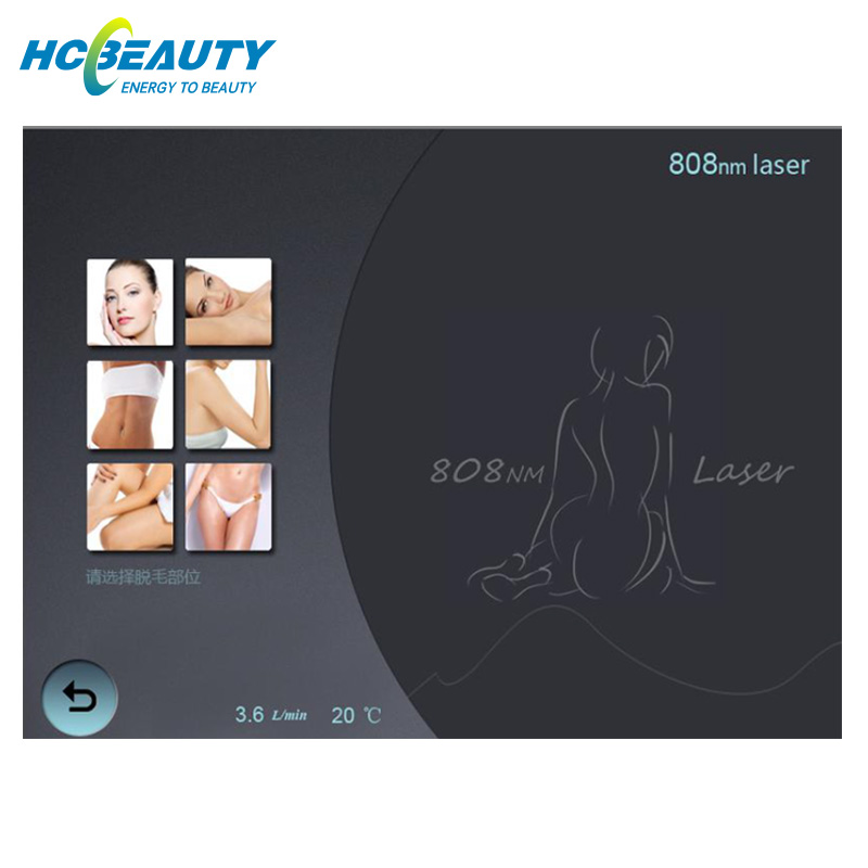808 Diode Laser Removal Body Hair Beauty Equipment