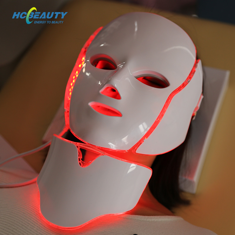 7 Color Led Light Face Mask Anti-aging Acne Removal