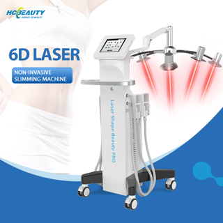 Professional 635nm Fat Removal Lipolaser Body Lipo Slimming Diode 6D Laser Slimming Equipment