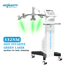 HCBEAUTY 532nm 6D Green Light Laser Weight Loss Fat Remove Skin Rejuvenation Salon Beauty Equipment LS656