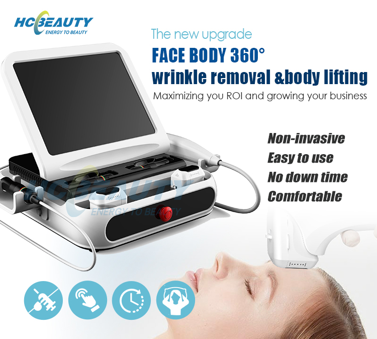 Portable skin tightening wrinkle remover anti-aging 3D HIFU machine for sale