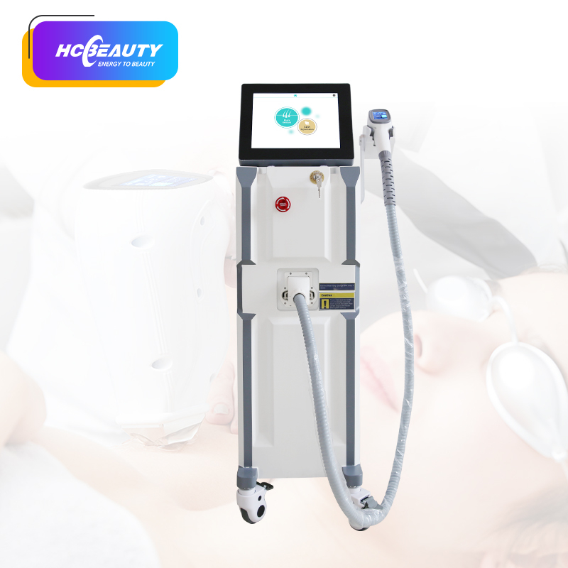Three Wavelength Beauty Spa Commercial Laser Hair Removal Machine