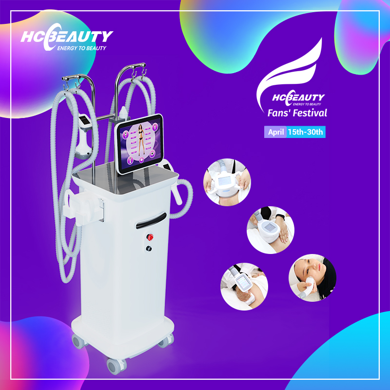 Vacuum Roller Radio Frequency Rf Kavitation Liposuction Beauty Slimming Machine