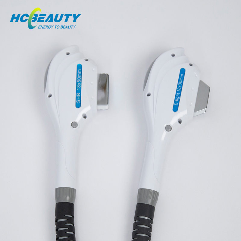 New Design Double Handle Laser Ipl+rf E-light Shr for Hair And Skin