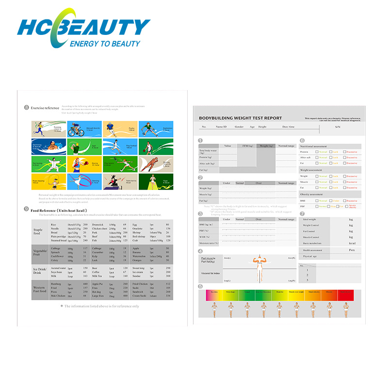Body Analyzer Professional Understanding Your Measurement