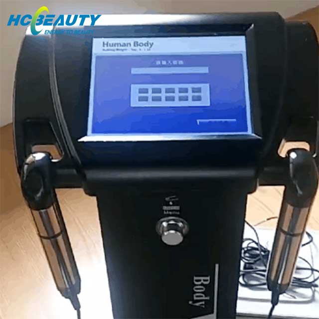 Fitness club multi frequency bioelectrical impedance analysis machine for sale