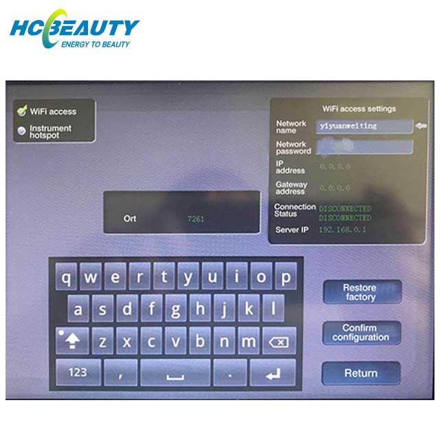 Fitness club multi frequency bioelectrical impedance analysis machine for sale