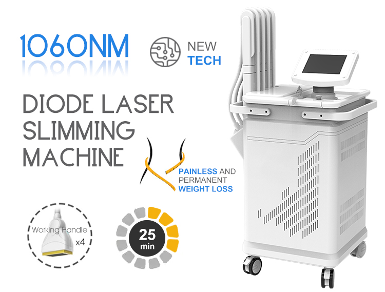 Body Slimming Diode Laser 1060nm NonInvasive Laser Body Sculpting
