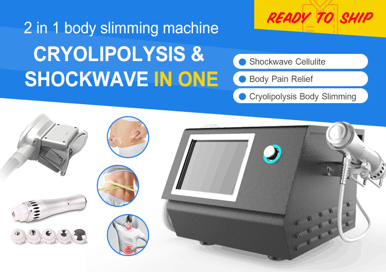 Cryo Slimming New Style Cost of Shock Wave Machine for Sale